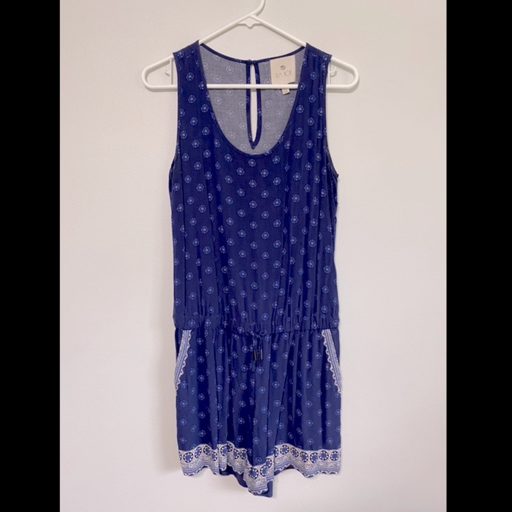 Blue Romper
